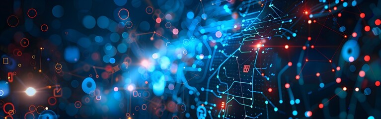 Big Data science analysis business technology concept on virtual screen.