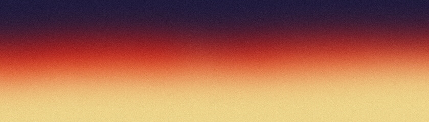 dark blue red and yellow abstract noisy blurry gradient background with grain texture multicolor vintage retro