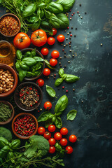 fresh vegetables on a wooden table