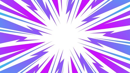 Abstract background of broken lines and lightning