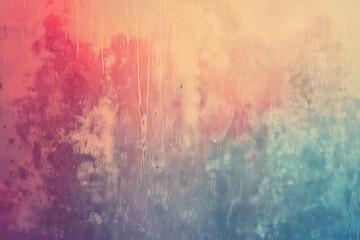 Abstract warm pastel blurred grainy gradient background texture colorful digital grain noise effect pattern lo fi multicolor vintage design retro analog photo film overlay screen filter effect