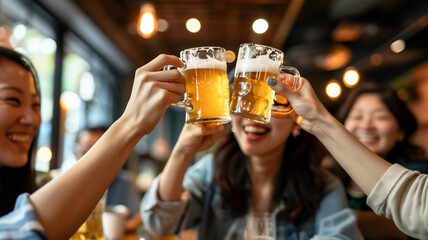 居酒屋 飲み会 ビジネスマン ビジネスウーマン