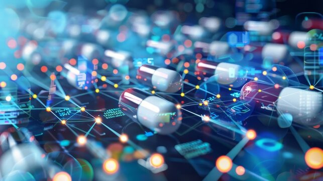Big data analytics are used to analyze patient health records and identify potential participants for clinical trials making the drug development process more efficient.