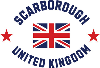 Scarborough United Kingdom Vector