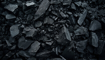 coal background a black shiny dark black coal