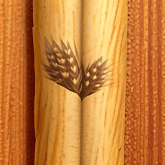 wrap pattern seamless Wheat wallpaper gift stalk fabric Bakery Spica Malt Background Icon Vector Texture Food Nature Illustration Beer Autumn Farm Bread Agriculture Plant