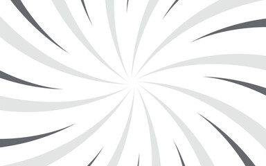 Comic book and manga speed lines background. Manga speed frame, Super Hero action, explosion background. Black and white vector illustration