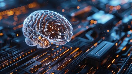 With a neverending thirst for knowledge the digital brain continually absorbs and analyzes data to improve its understanding.