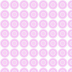 seamless pattern with pink circles