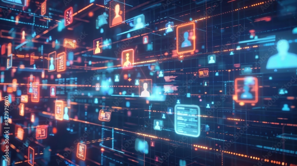 Poster a team of technology reporters use automated data systems to analyze social media data and produce s