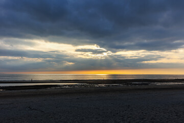 Stunning South Holland Beach Sunset