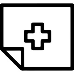 Obraz premium Icon Name Recipe Apotheke - An image depicting a medical prescription, which can be inferred from the extracted path strings