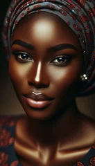 Papier peint photo  Closeup Portrait of a Beautiful Woman - Global Beauty  © Inspired Pixels