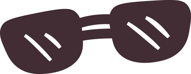 Obraz premium Hand Drawn Sunglasses Accessory