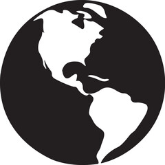 globe icon  vector illustration