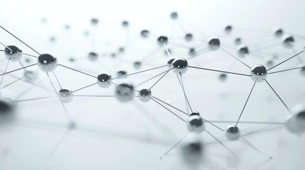 Social network connection concept background