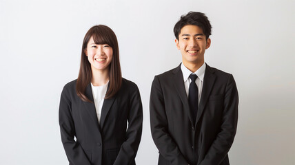 笑顔の若手社員 ビジネスマン ビジネスウーマン