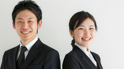 笑顔の若手社員 ビジネスマン ビジネスウーマン