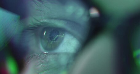 Glasses Reflection Cryptocurrency Market Exchange Digital Currency Investing Online Trading Stock Market Recession Businessman Entrepreneur Analyzing Data Success Strategy 3D Graphs And Charts 