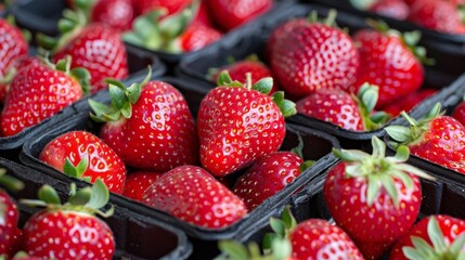 Adopting a datadriven approach plant breeders closely monitor key genetic traits in strawberries selecting and for sweetness size and disease resistance.