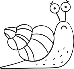 Sad Snail Doodle