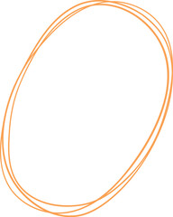 Oval Outline Frame