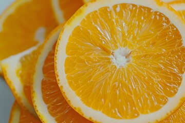 slices of citrus fruits - oranges