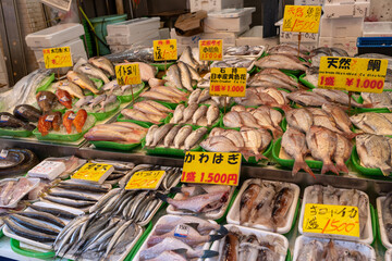 アメ横の店頭風景