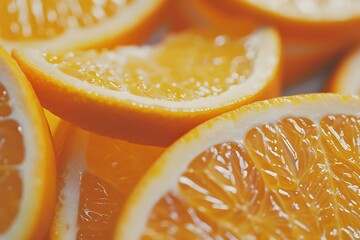 slices of citrus fruits - oranges