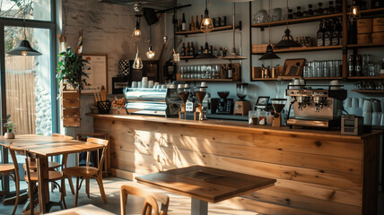 おしゃれなコーヒーショップ