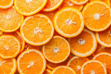 slices of citrus fruits - oranges