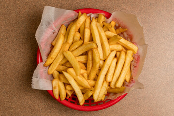 Basket of French fries