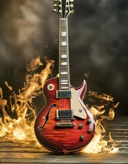 SOLO DE GUITARRA: O SOM DE UMA GUITARRA ELÉTRICA PEGANDO FOGO