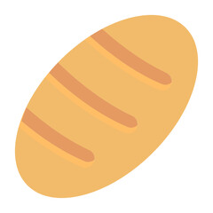 Bread Icon - Bakery And Food 