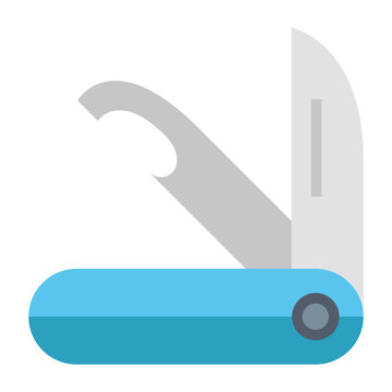 recommend clip art: Clasp-Knife Icon - Pocket Knife Icon For Camping, Survival, And Outdoor Activities