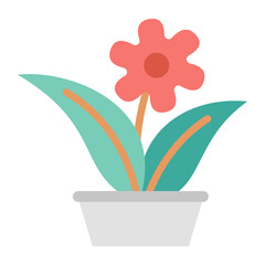 Flowerpot Icon - Gardening And Plant Care