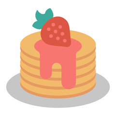 Pancake Icon - Best Pancake Icons For Food And Beverage Designs