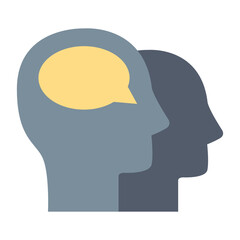 Sharing Knowledge Icon: Promoting Information Exchange And Learning