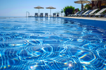 Luxurious Poolside View