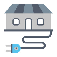 Energy Consumption Icons for Power Usage Graphics