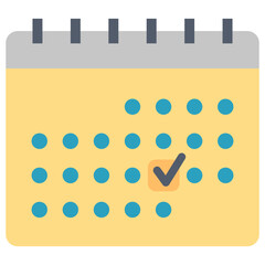 Check-in Check-out Date Icons for Booking