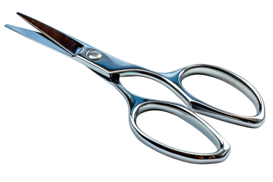 isolated white background of scissors