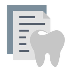 Dental Records Icons for Patient History