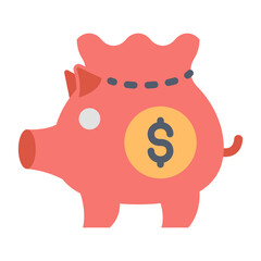 Obraz premium Money Savings Icons for Financial Planning