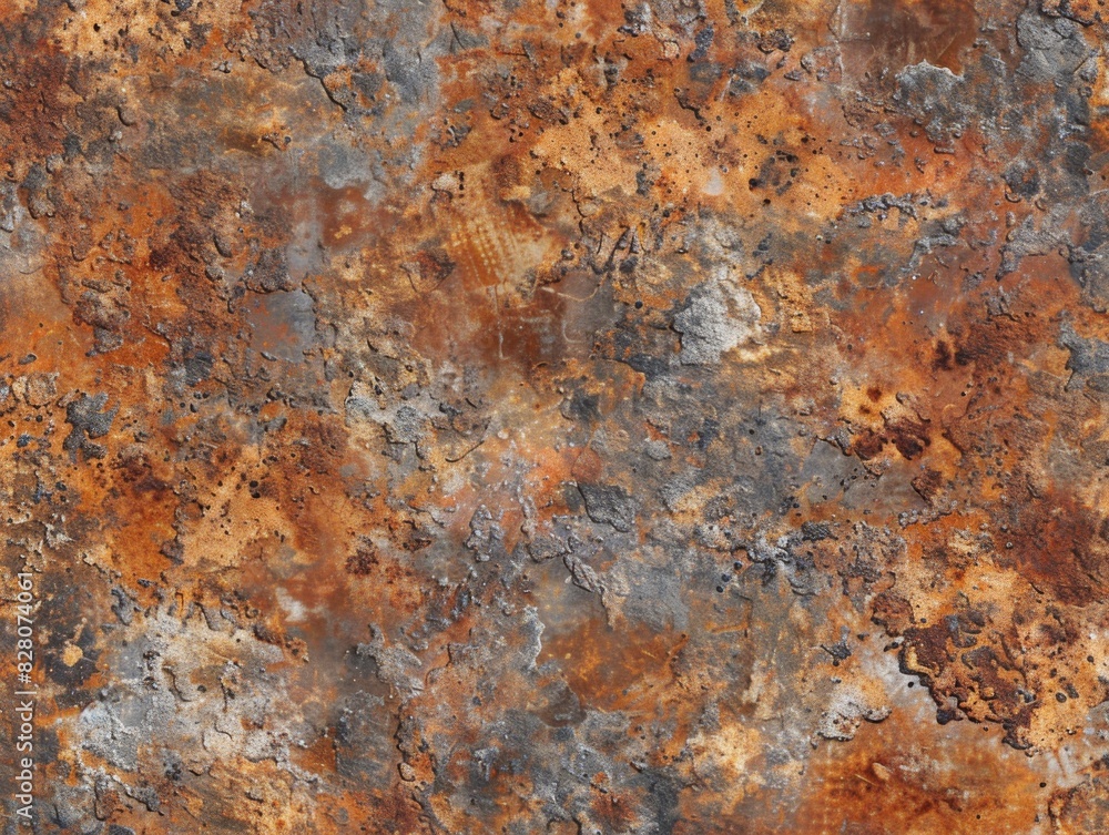 Poster a close up of a rusty surface with a lot of texture