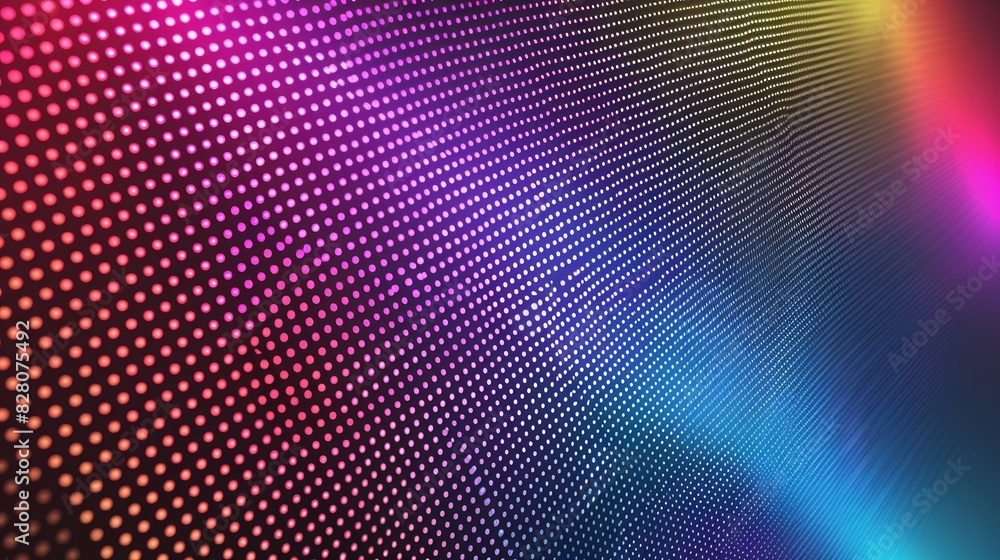 Poster a colorful background with many dots