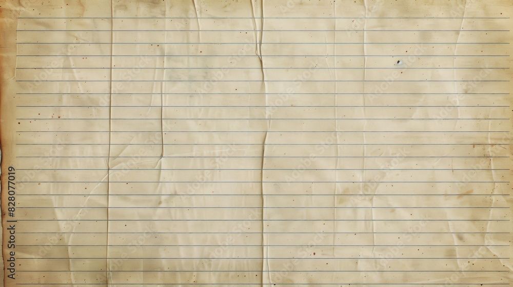 Poster paper sheet featuring simple lines. basic sketch concept