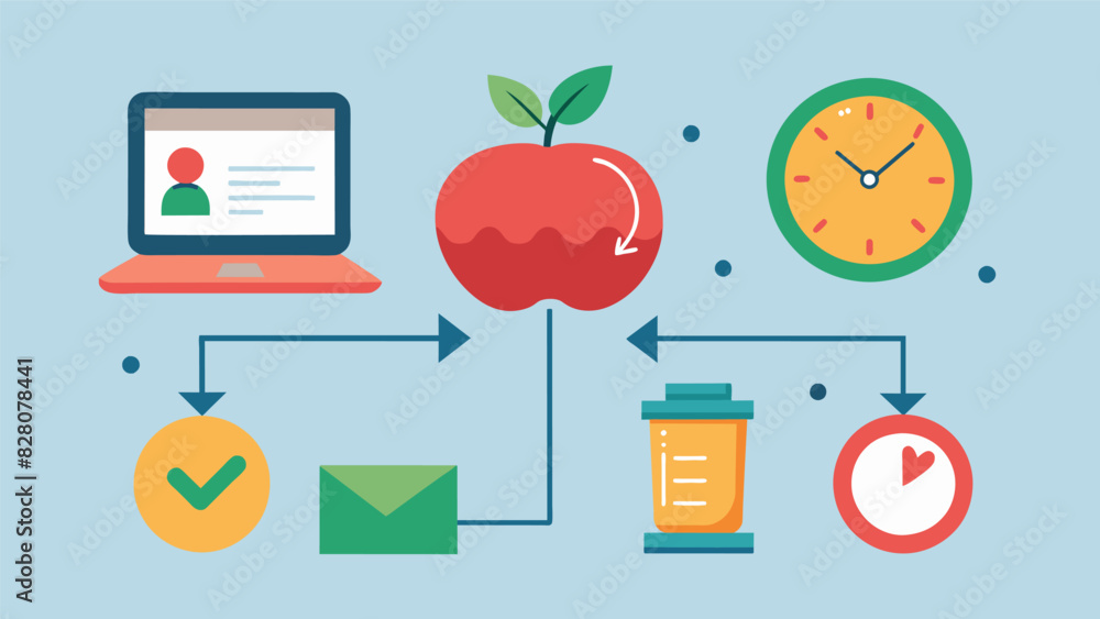 Poster implementing timemanagement techniques such as the pomodoro od to increase workflow and productivity