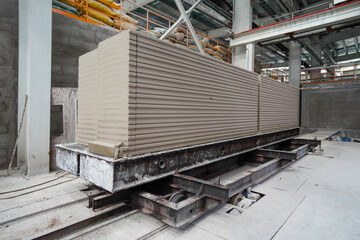 New Building Materials on the Production Line - Lightweight Partition Panels, North China