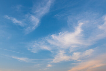Obraz premium 夕空と雲